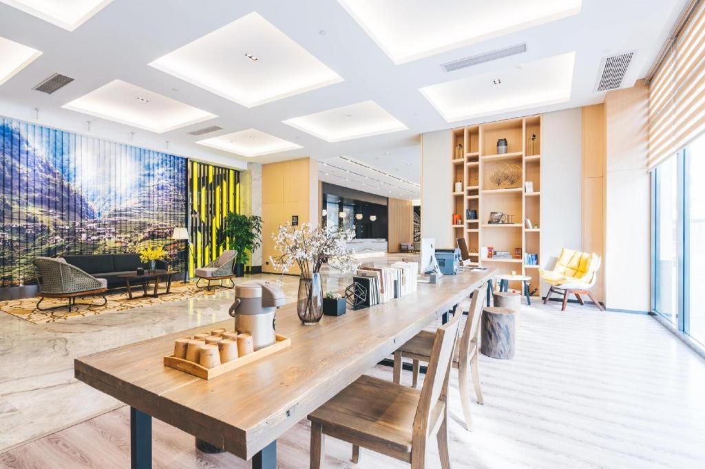 Atour Hotel Shanghai Hongqiao National Exhibition Center Minbei Road Exterior foto
